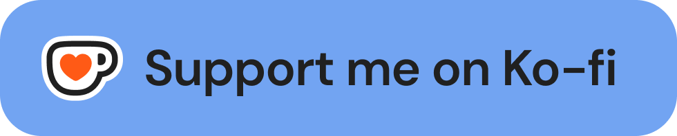 Support me on Ko-fi